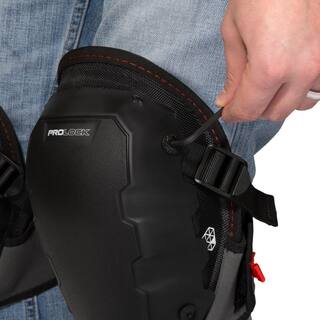 PROLOCK 2-Piece Gel Knee Pad and Hard Cap Attachment Combo Pack 42059