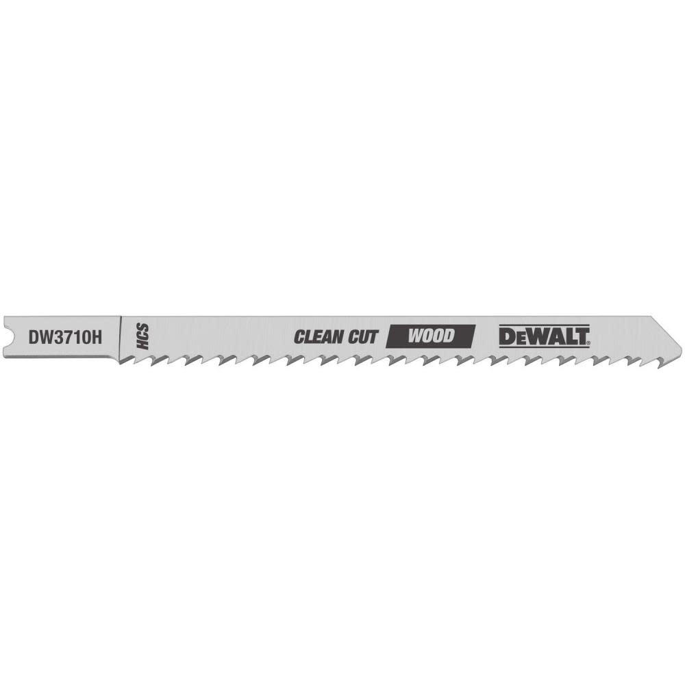 DEWALT 4 In. 10 TPI U-Shank Jig Saw Blades (5) DW3710-5 from DEWALT