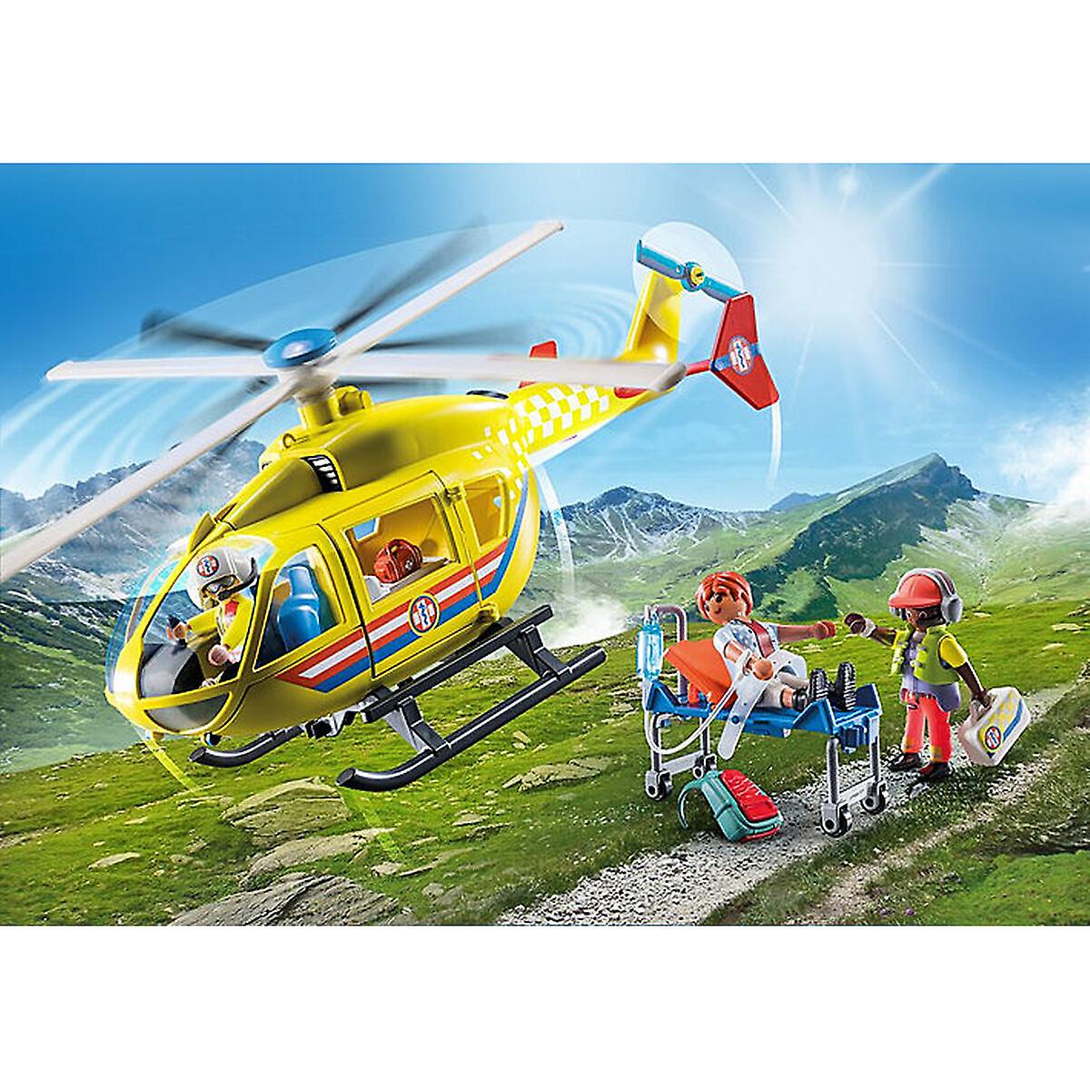 Playset Playmobil 71203 City Life Rescue Helicopter 48 Pièces