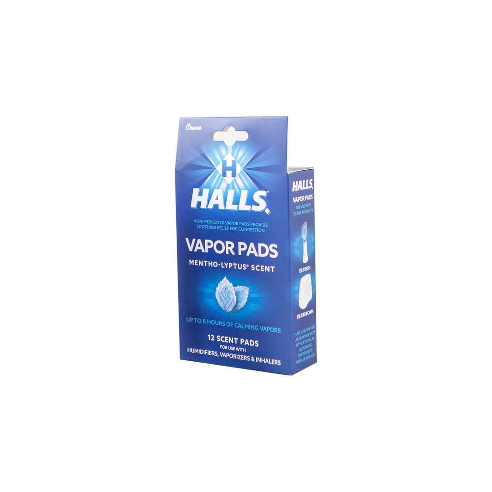 HALLS Mentho-Lyptus Scented Vapor Pads for Humidifier HS-1950MH