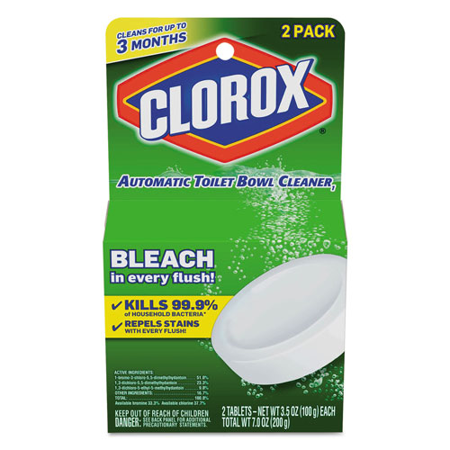 Clorox Automatic Toilet Bowl Cleaner | 3.5 oz Tablet， 2