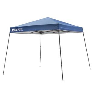 10 ft. x 10 ft. Straight-Leg Pop-Up Instant Canopy in Midnight Blue with Corrosion-Resistant Frame 64 sq. ft. of Shade 164184DS