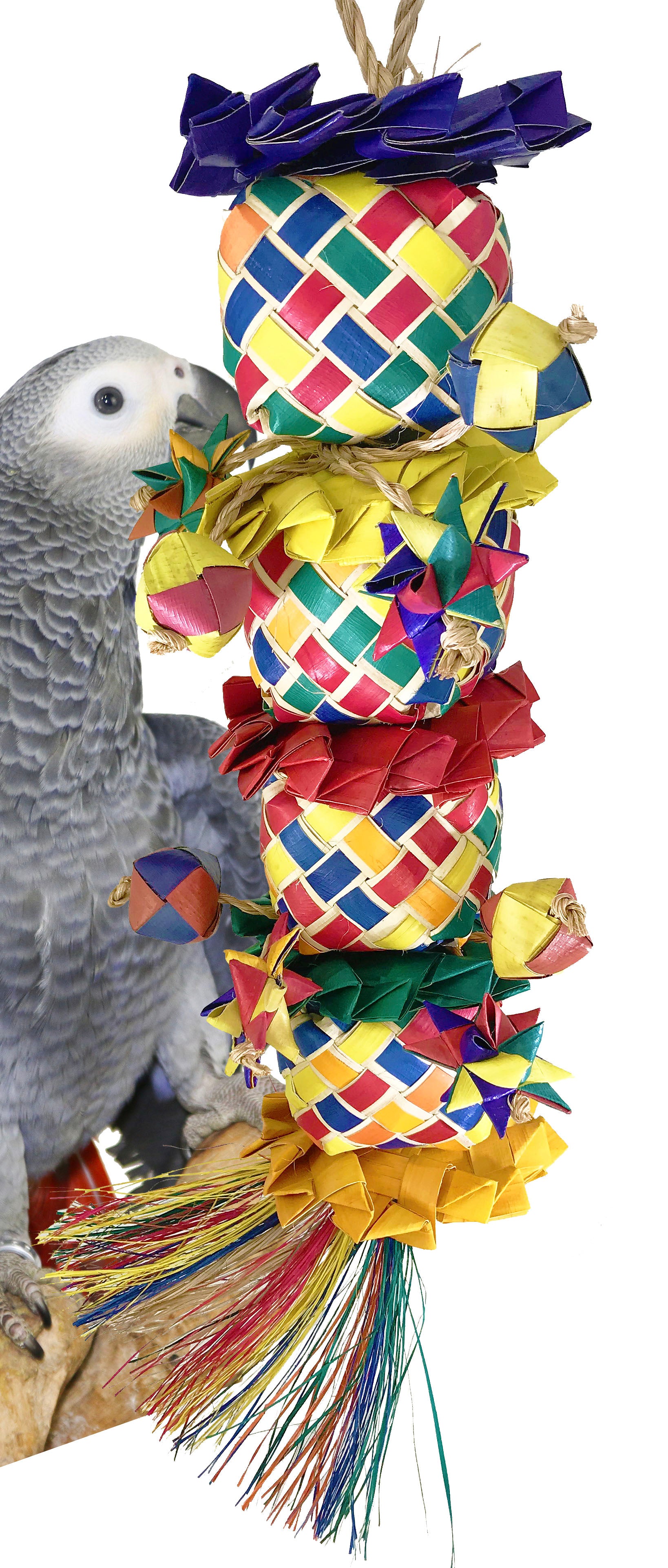 03338 Large Flower Tower Bird Toy