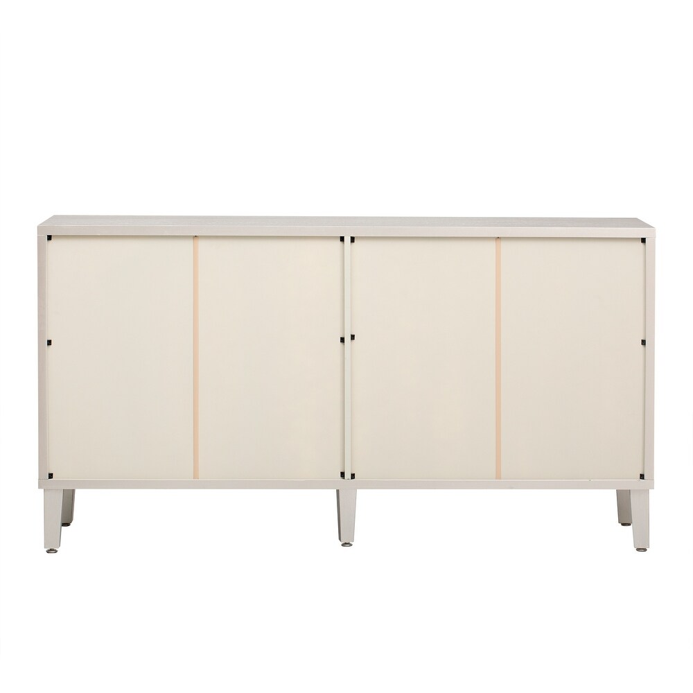 Luxury Style Storage Buffet Sideboard with Adjustable Shelves