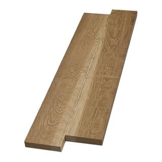 Swaner Hardwood 1 in. x 4 in. x 8 ft. Quarter Sawn White Oak S4S Hardwood Board (2-Pack) OL04031696AQ