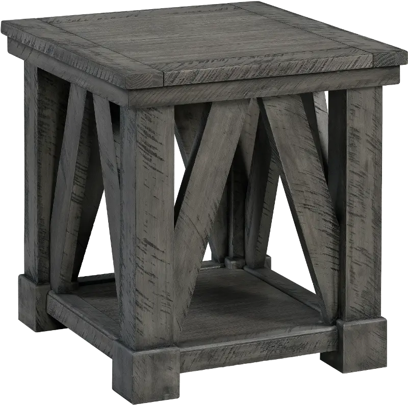 Trestle Country Chic End Table