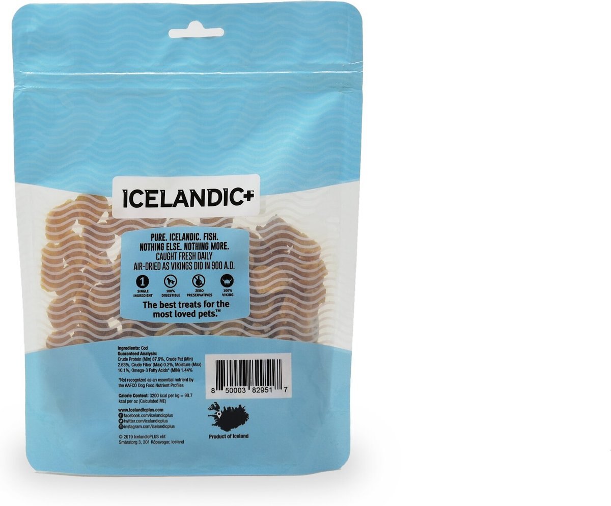 Icelandic+ Mini Cod Fish Chips Dog Treat