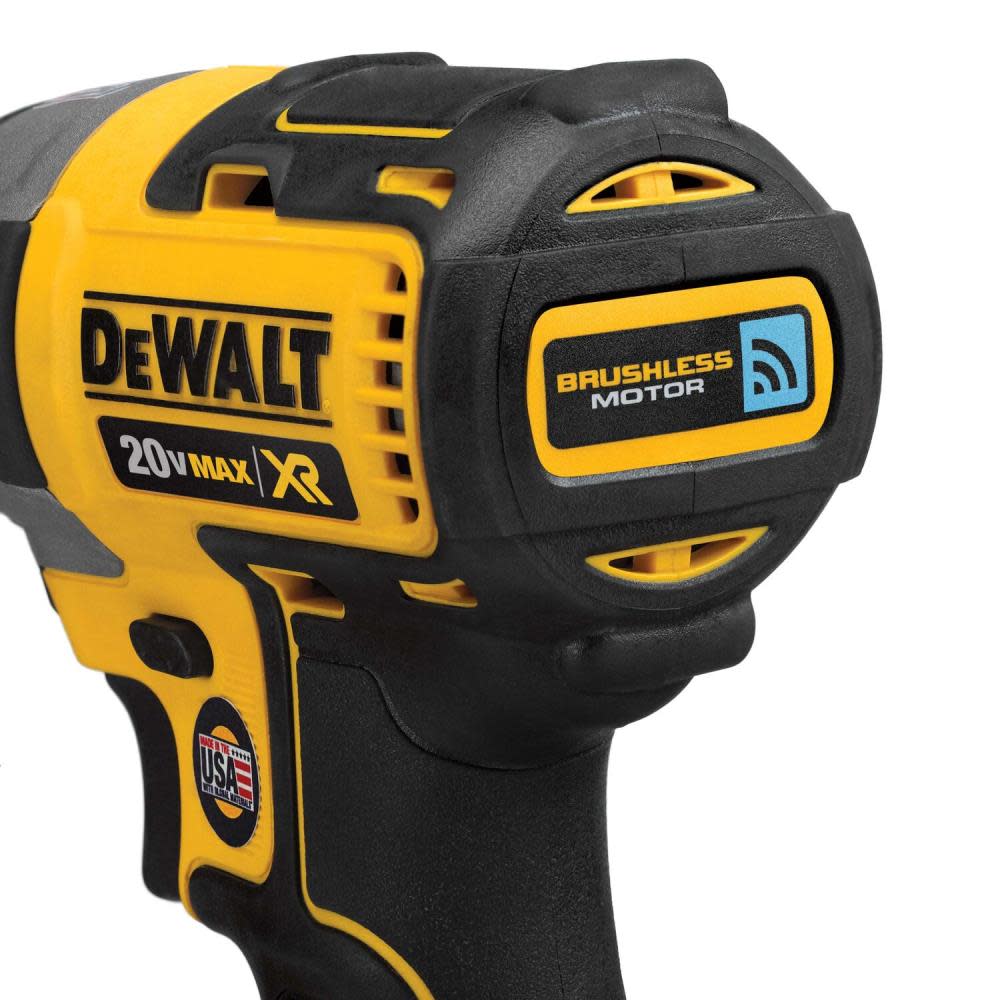 DEWALT 20V MAX* XR? Brushless Tool Connect? Impact Driver Kit (w/ Tool Connect? Batteries) ;