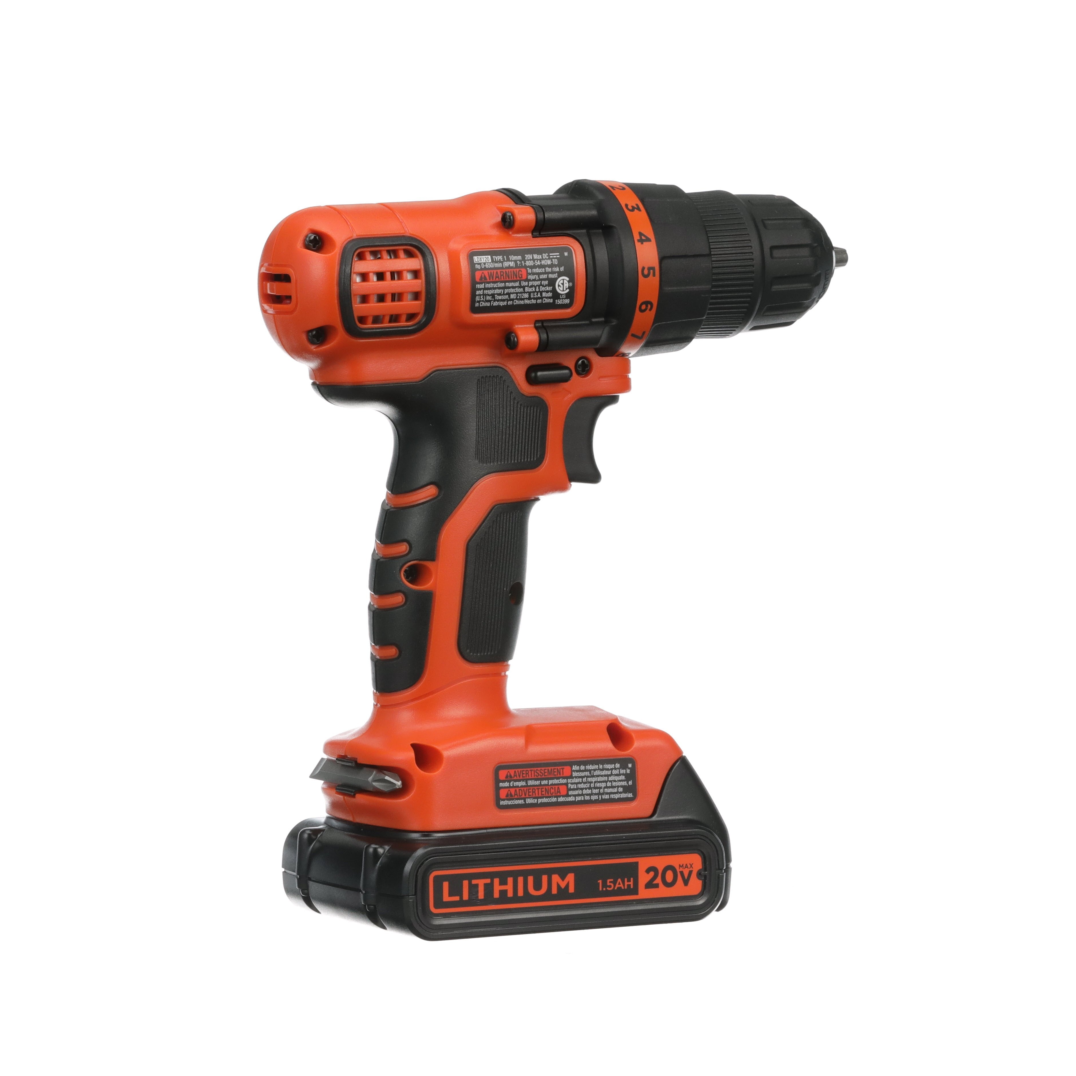 20V MAX* Cordless Drill / Driver, 3/8-Inch