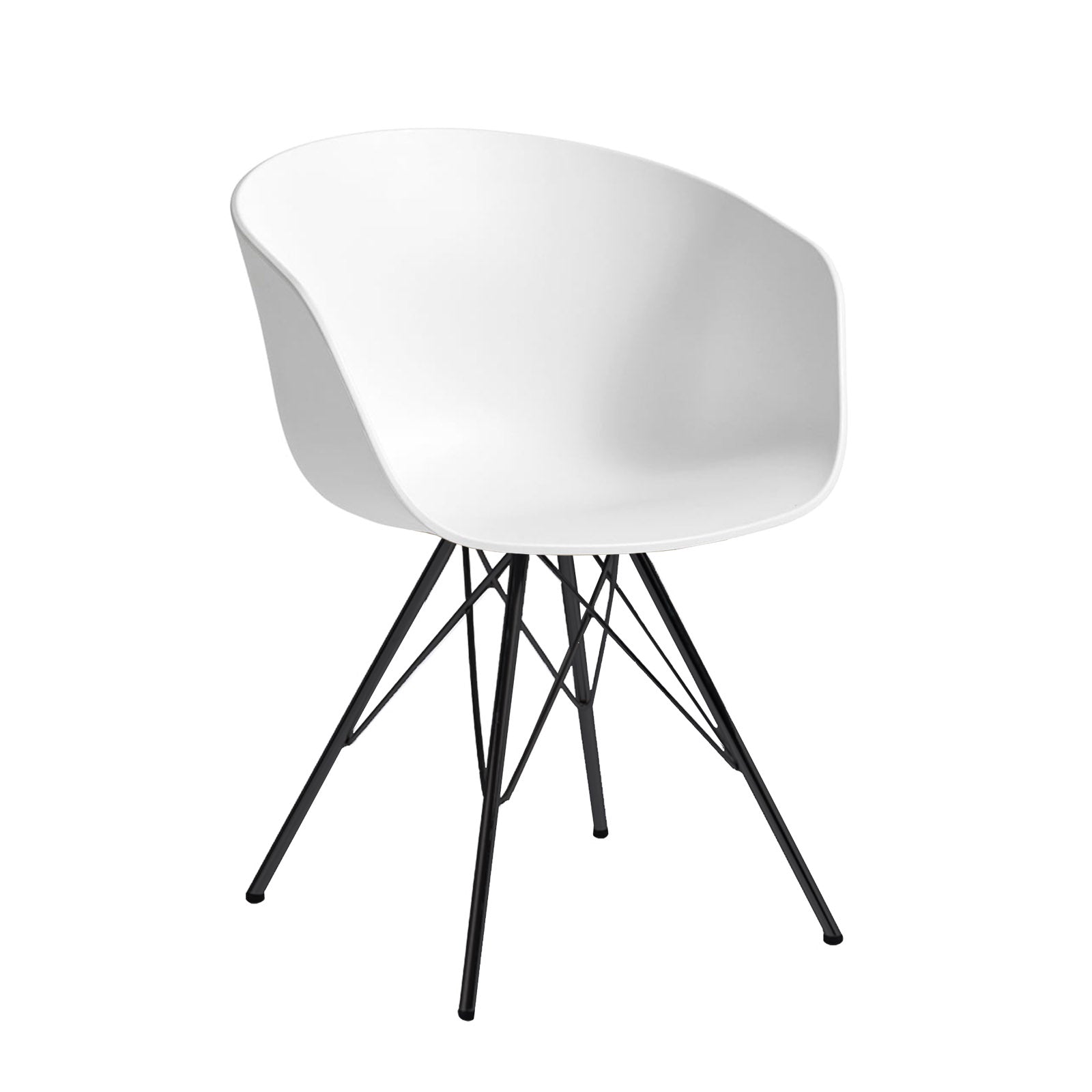 Dining Chair- Plastic- Ms0038-M+Cmon-035Leg