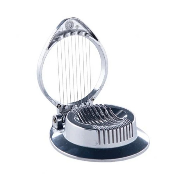 Winco Round Egg Slicer Aluminum With Stainless Steel Wire