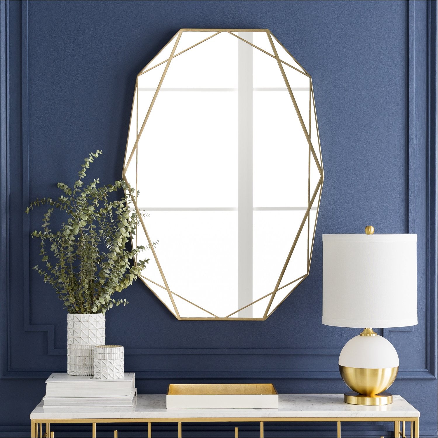 Huntley Mirror in Gold