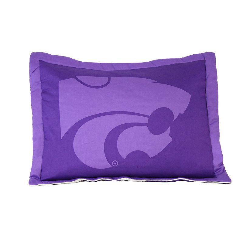 College Covers Kansas State Wildcats Printed Pillow Sham