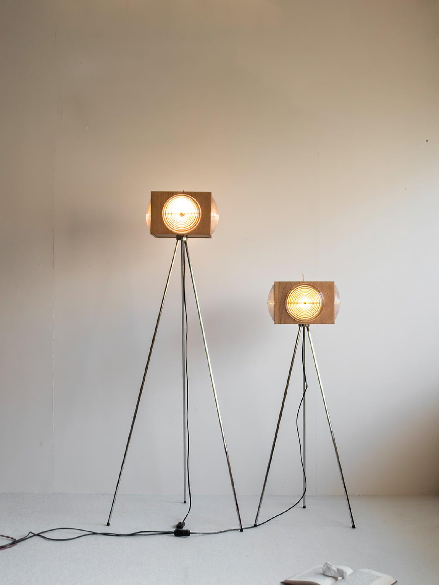 Retro Camera Focus Floor Lamp