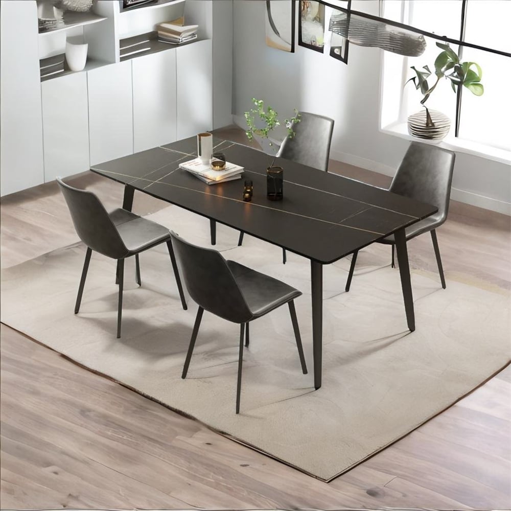 Sintered Stone Dining Table for Kitchen  Living Room