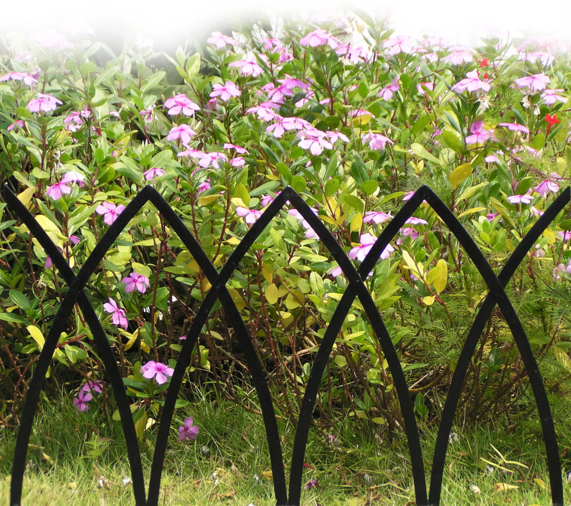 High quality garden fence artificial decorative fence decorative picket fence