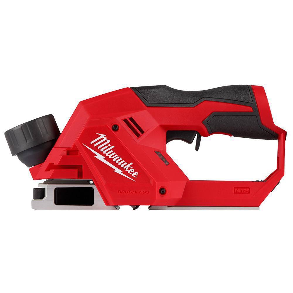 MW M12 12V Lithium-Ion Brushless Cordless 2 in. Planer (Tool-Only) 2524-20