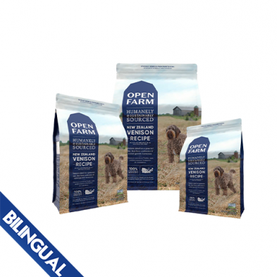 Open Farm All Life Stage New Zealand Venison Grain Free Dog Dry Food