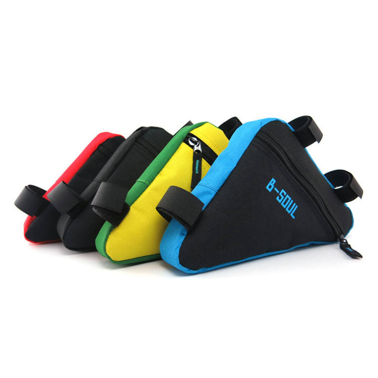 Waterproof Triangle Cycling Bicycle Frame Bag  Front Tube  Mountain Bike Frame Holder Saddle Bag