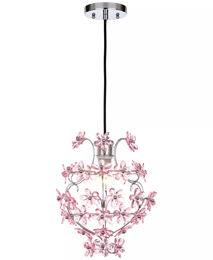 Safavieh Raz Floral Chrome Pendant