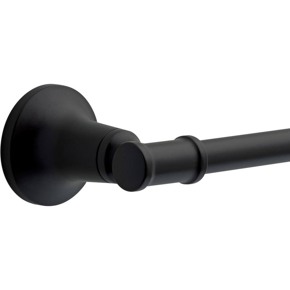 Delta Chamberlain 24 in. Towel Bar in Matte Black CML24-MB