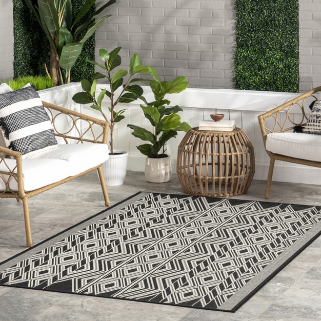 Lauren Liess Diamondback Indoor outdoor Area Rug