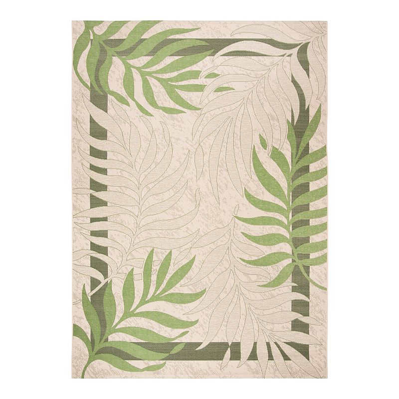 Safavieh Courtyard Ferns Indoor Outdoor Rug