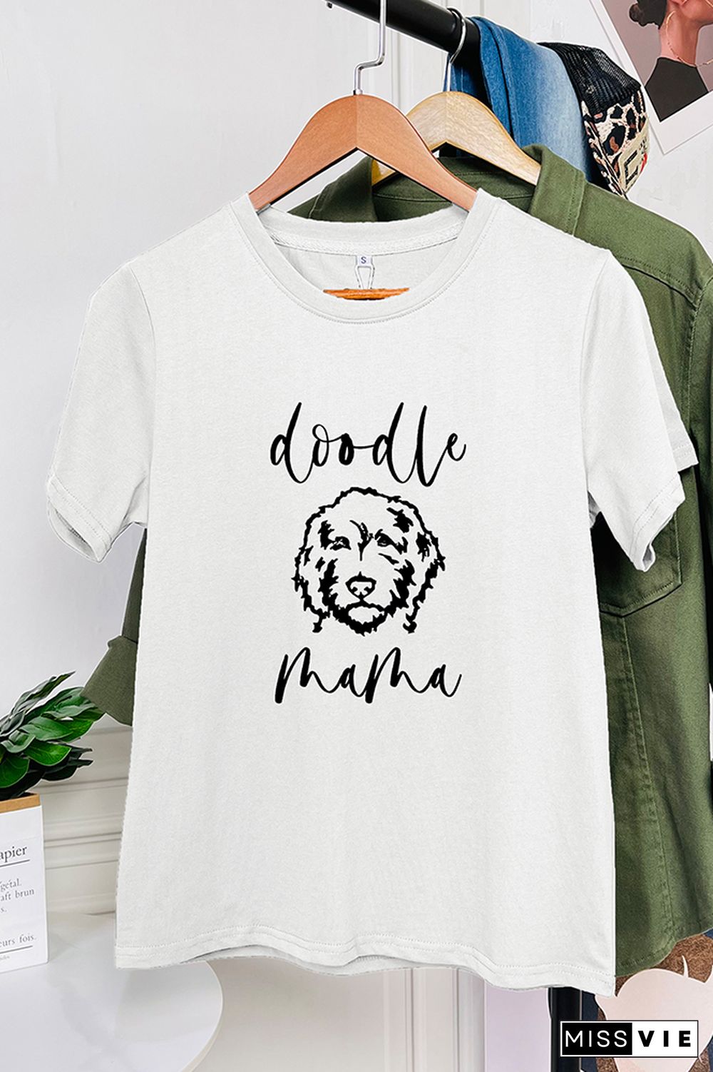 Doodle Mama Short Sleeve Graphic Tee Wholesale