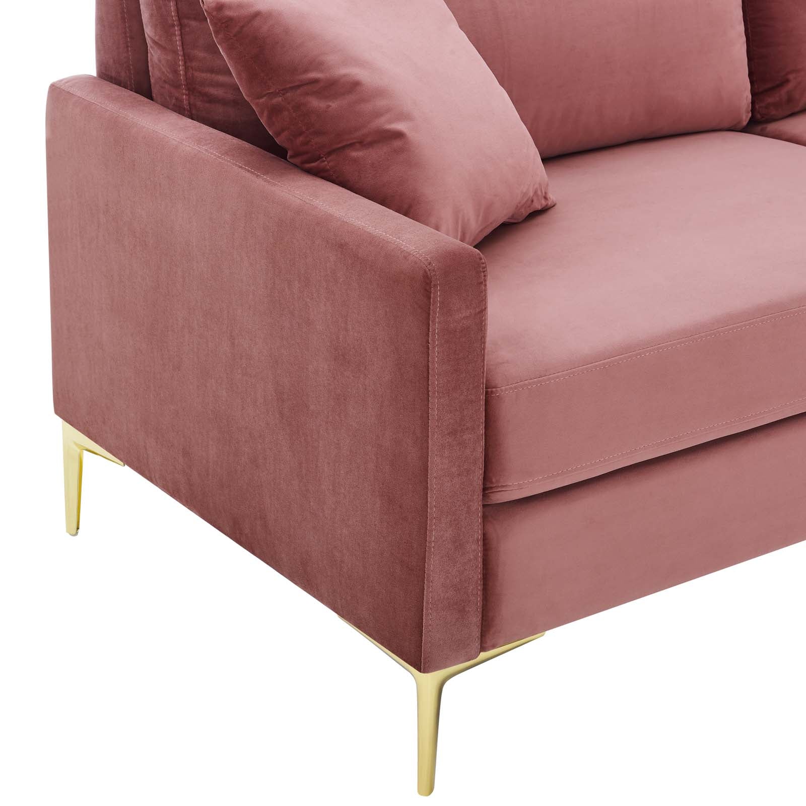 Juliana Performance Velvet Sofa-EEI-4447