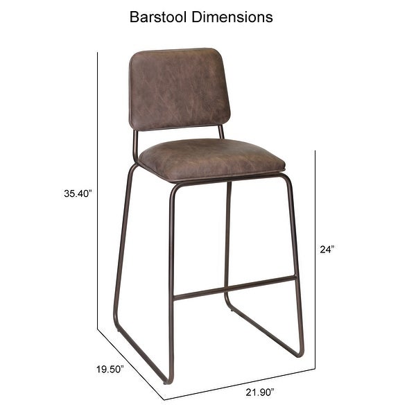 Commercial Grade Mid-Century Style Bar Stool