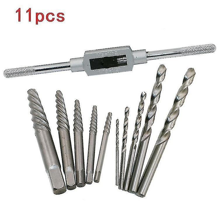 Broken Screw Extractor - 11 Pieces Broken Screw Drill Bits And Extractor Set Bolts Fasteners Removed