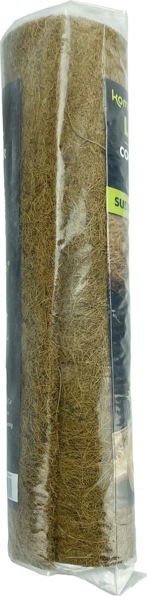 Komodo Coir Fiber Pad Reptile Terranium Bedding， Brown