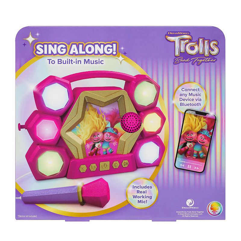 KIDdesigns Trolls Sing Alone Boombox