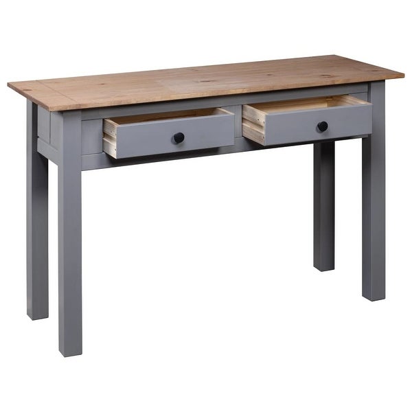 Console Table Gray 43.3