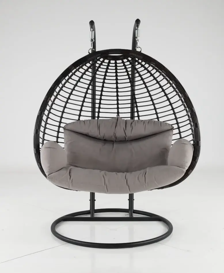 Modern Double Hanging Basket Chair