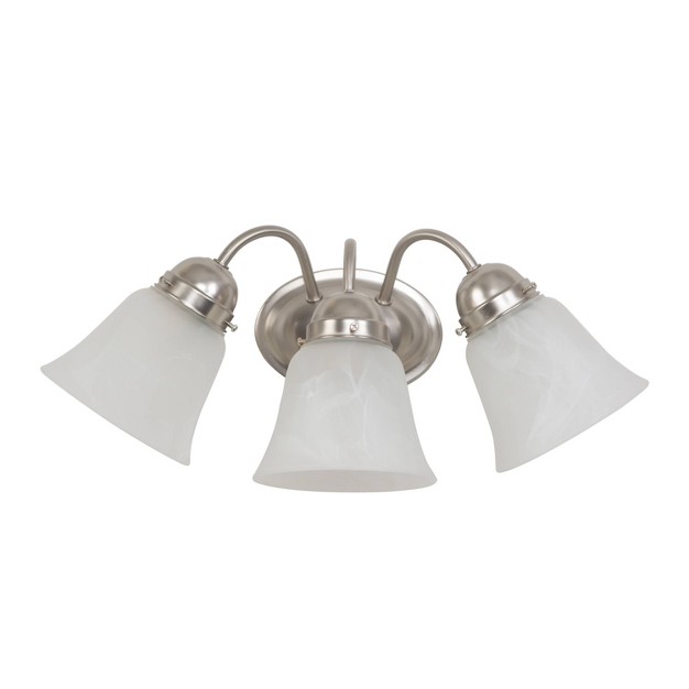 Yosemite 3 light Vanity Satin Nickel