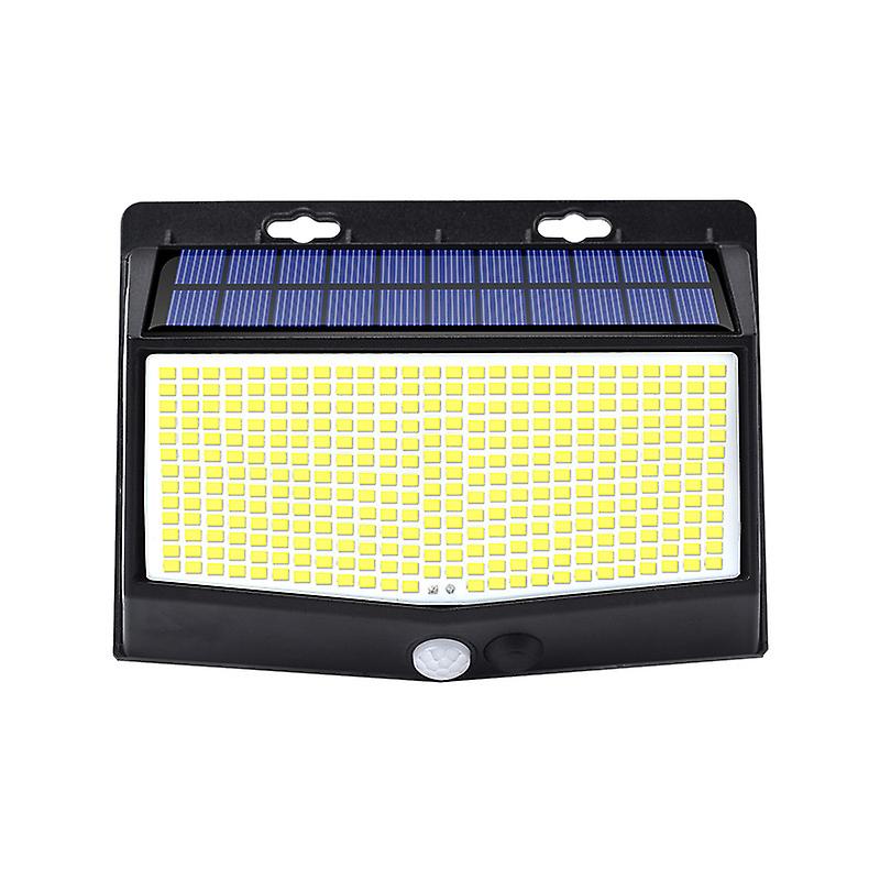 468 Led Solar Light Human Motion Sensor Ip65 Waterproof Outdoor Automatic Lighting Garden Street Light