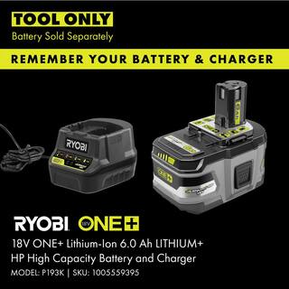 RYOBI ONE+ 8 in. 18V Cordless Cultivator (Tool-Only) P2705BTL