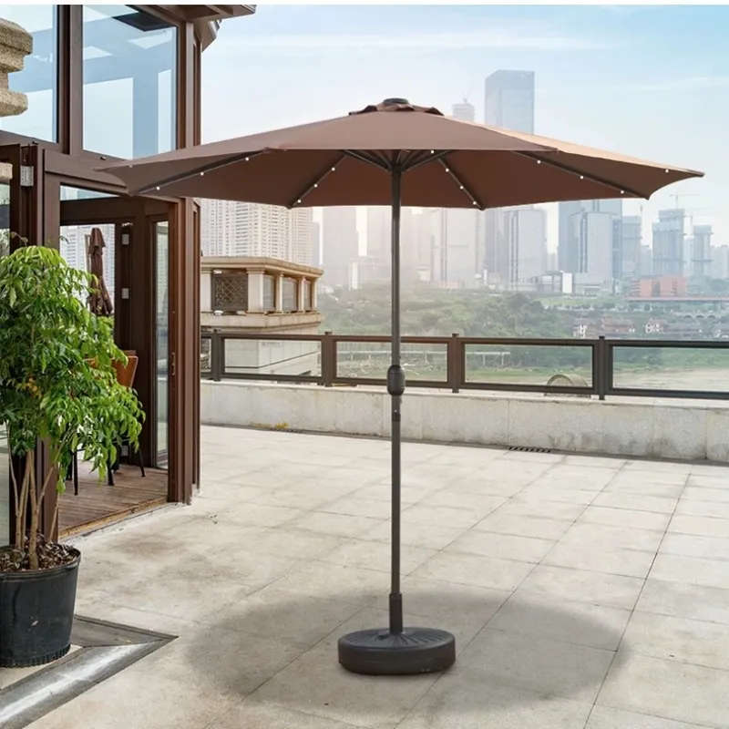 China made waterproof outdoor umbrella with base central umbrella