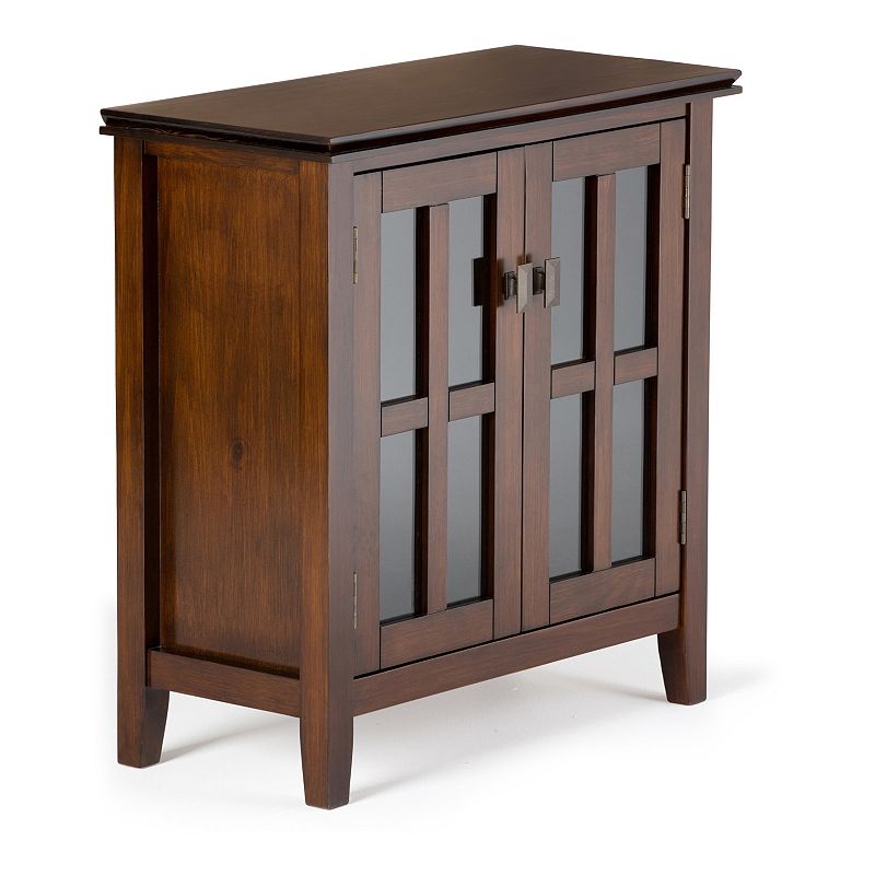 Simpli Home Artisan Contemporary Low Storage Cabinet