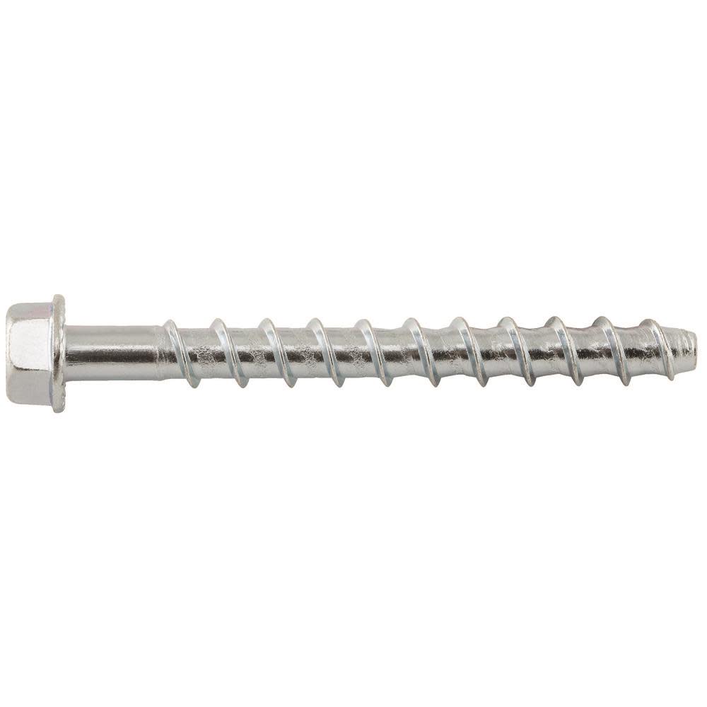 DW Screw Anchors Screwbolt Screw Anchor 1/4IN x 3IN QTY: 100 PFM1411100 from DW