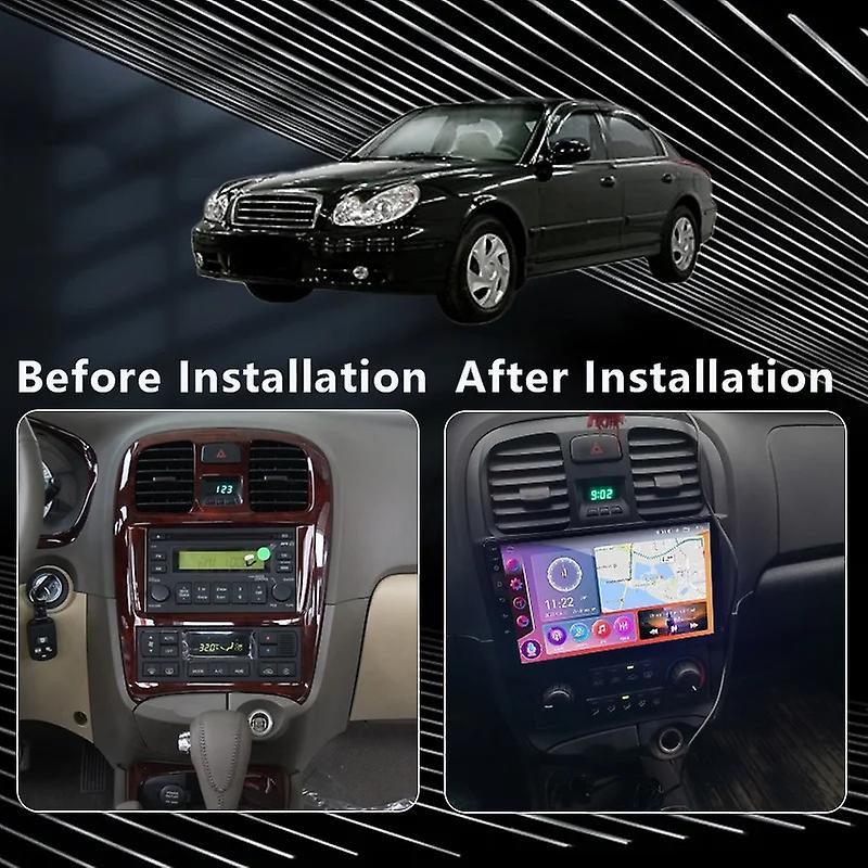 Carplay Car Radio For Hyundai Sonata EF 2001 - 2012 Multimedia video Player Android Auto GPS 2 din