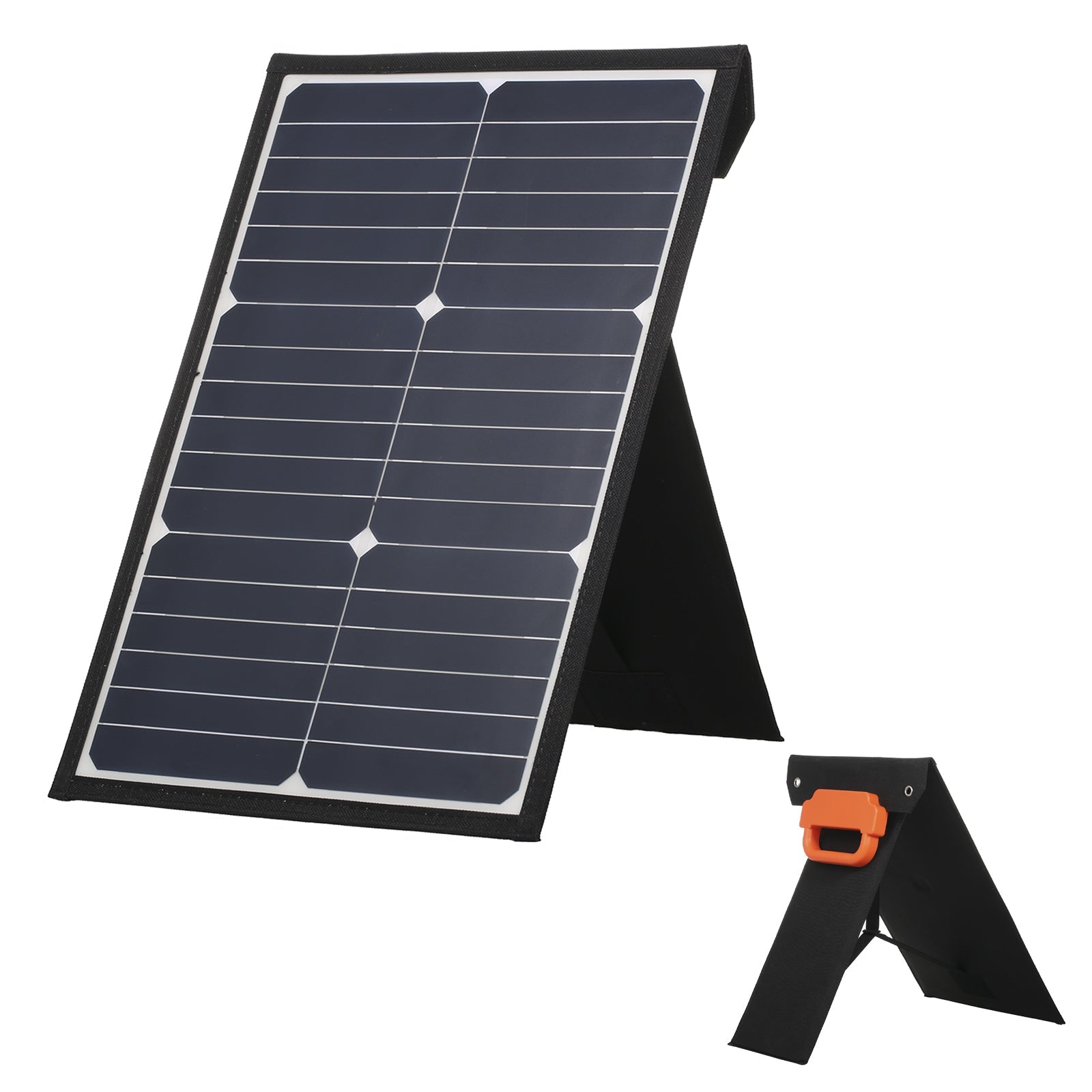 Docooler 50W Flexible Solar Panel Kit Portable Solar Charging Panel with Handle Solar Cell Solar  IP65 Waterproof for Home Car Boat Indoor Outdoor Use