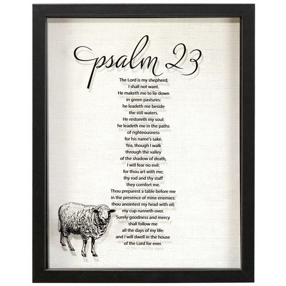 Dicksons FRMWDBL 1114 59 Framed Wall Art Lord Is S...
