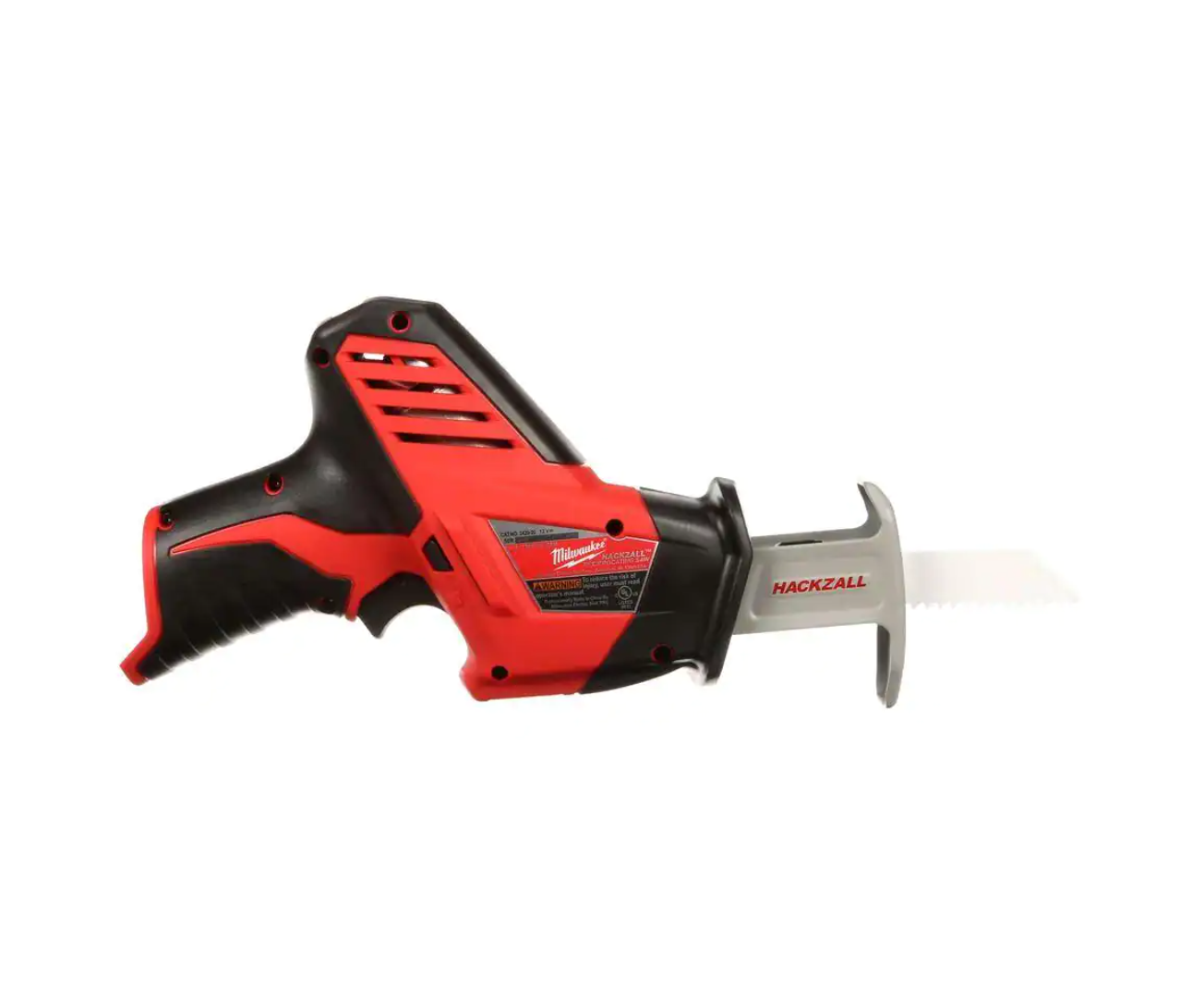 Milwaukee 2420-20-48-11-2440 M12 12V Lithium-Ion HACKZALL Cordless Reciprocating Saw with 4.0 Ah M12 Battery