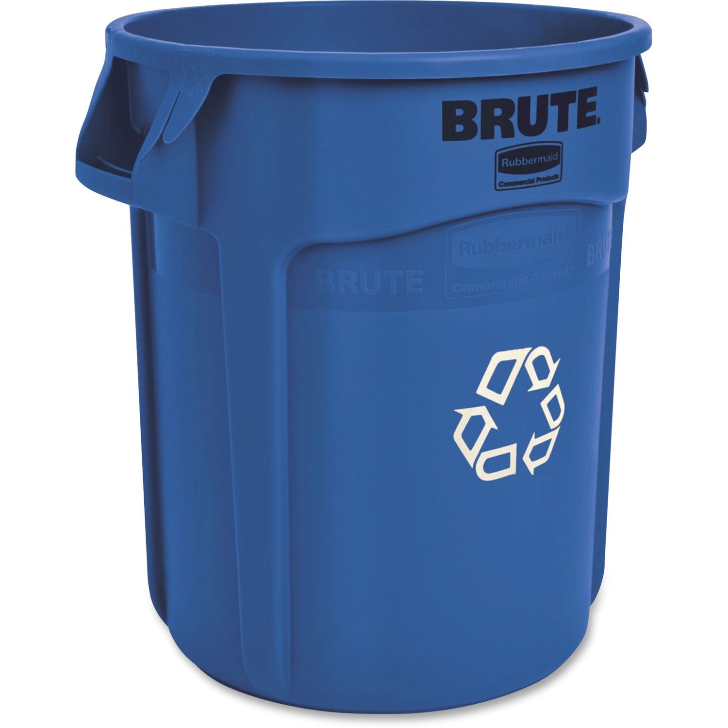 Brute 20-gal Recycling Container by Rubbermaid Commercial Products RCP262073BLUCT