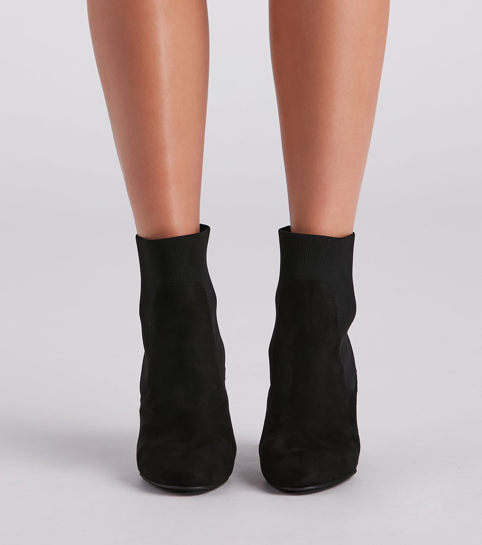 Trendy Staple Basic Sock Booties