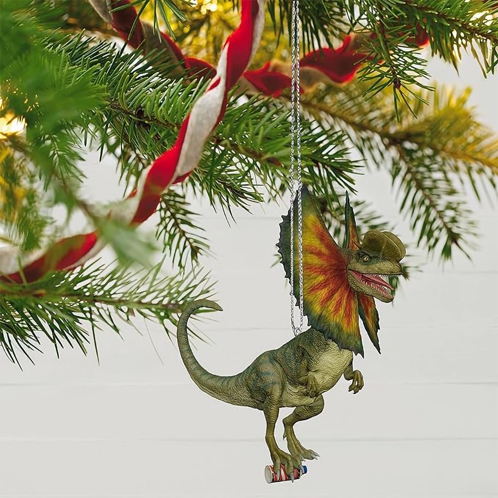 Hallmark  2023 Keepsake Ornament Jurassic Park 30th Anniversary Dilophosaurus