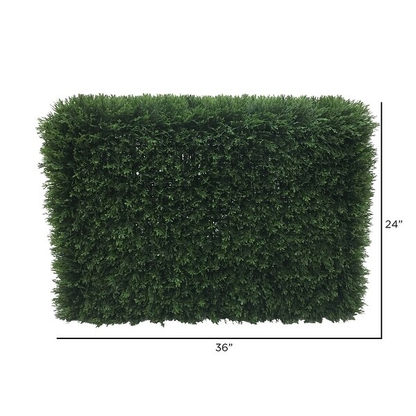 Vickerman Artificial 36 Green Cedar Hedge