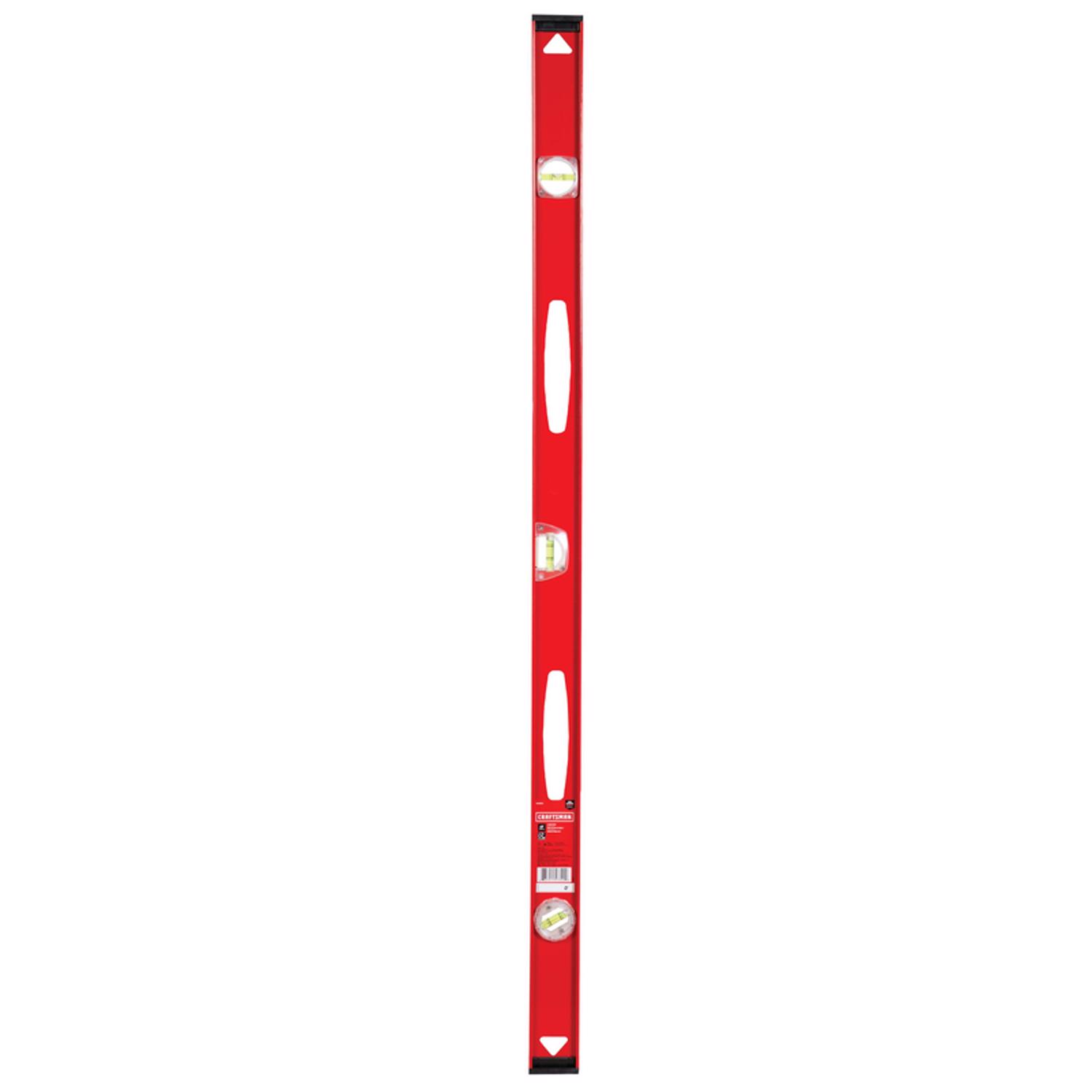 Craftsman 48 in. Aluminum Magnetic I-Beam Level 3 vial